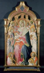 Virgin and Child with Angels